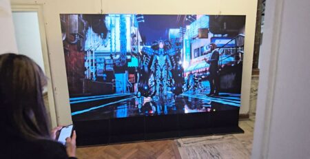 ekran led wystawa multimedialna wynajem