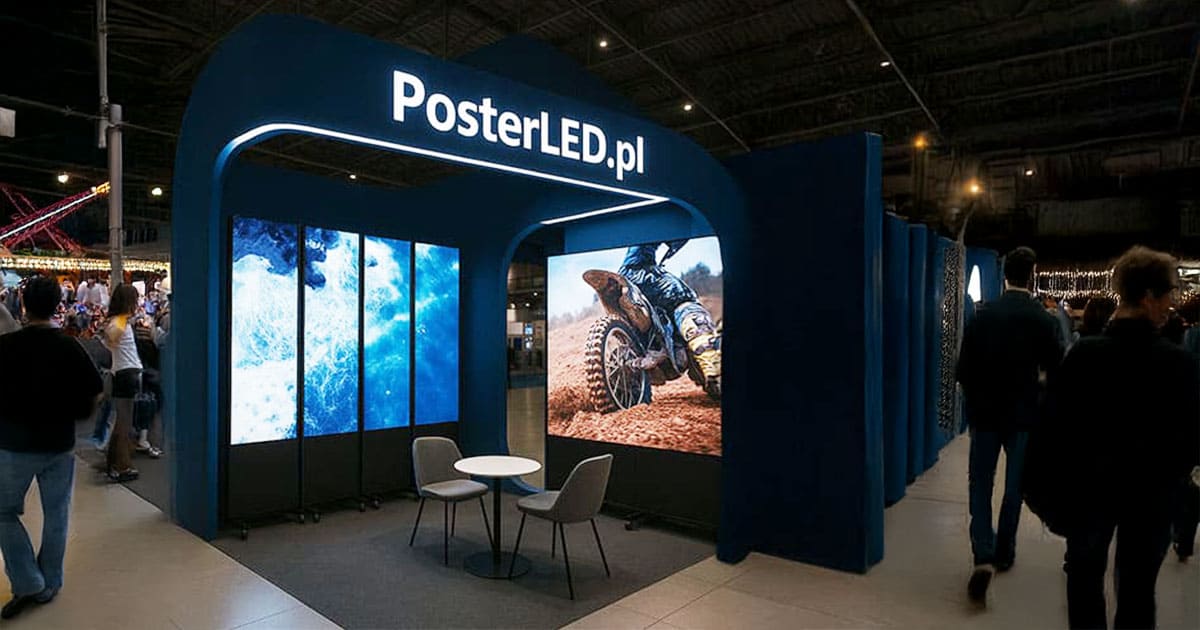 wynajem ekran led targi expo Kraków