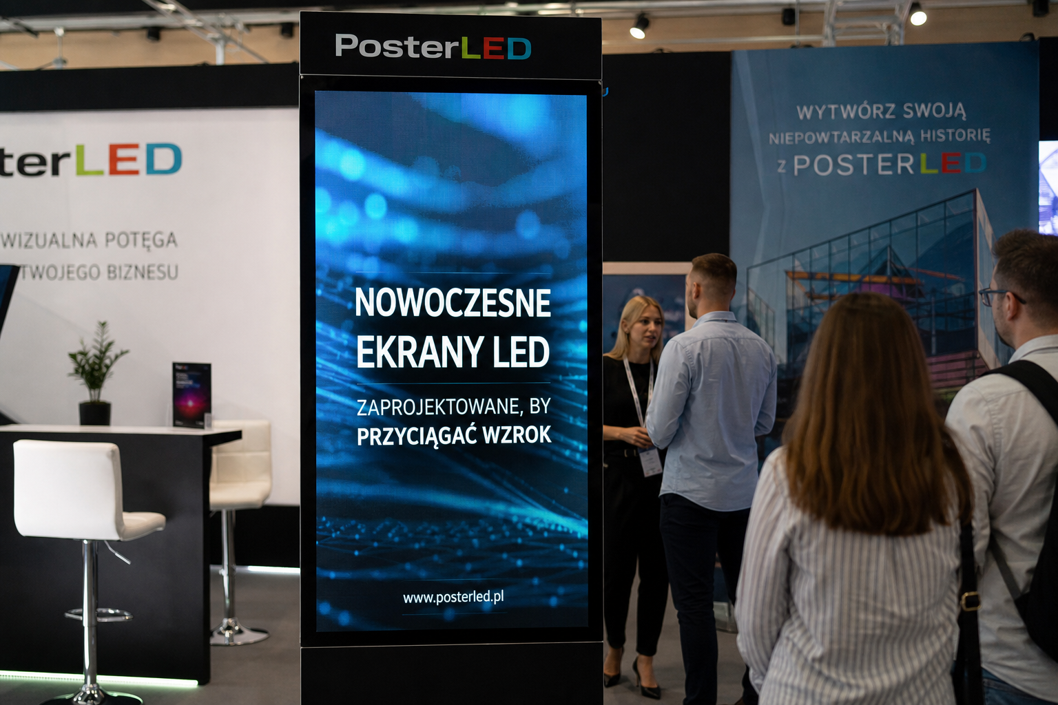 Jaki kontent wideo przygotować na ekran LED, aby skutecznie zatrzymać klienta przy stoisku?