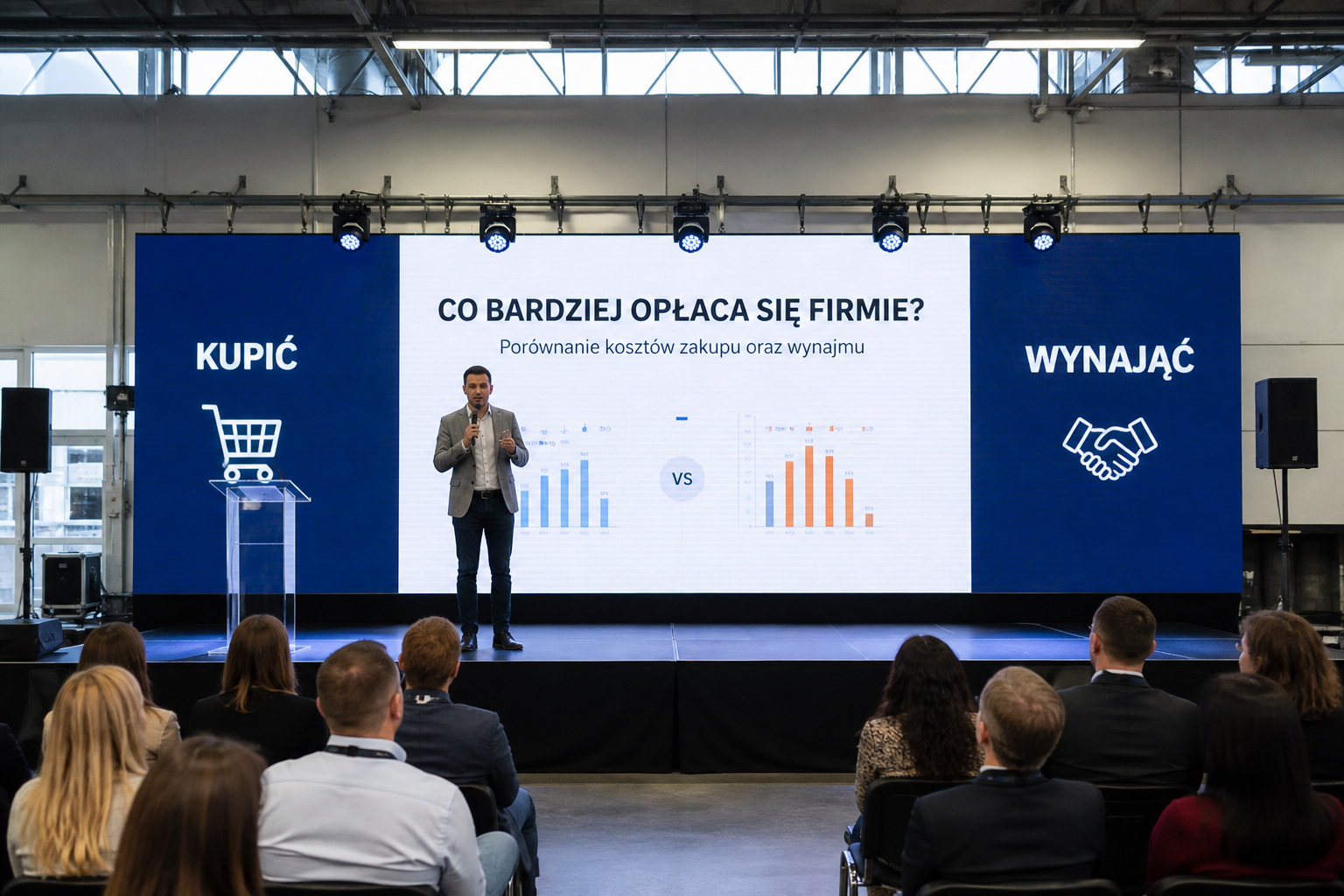 Kupić czy wynająć ekran LED? Co bardziej opłaca się firmie?