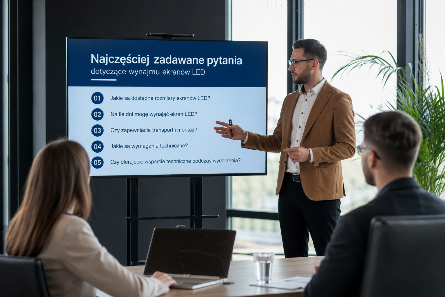 Najczęściej zadawane pytania dotyczące wynajmu ekranów LED