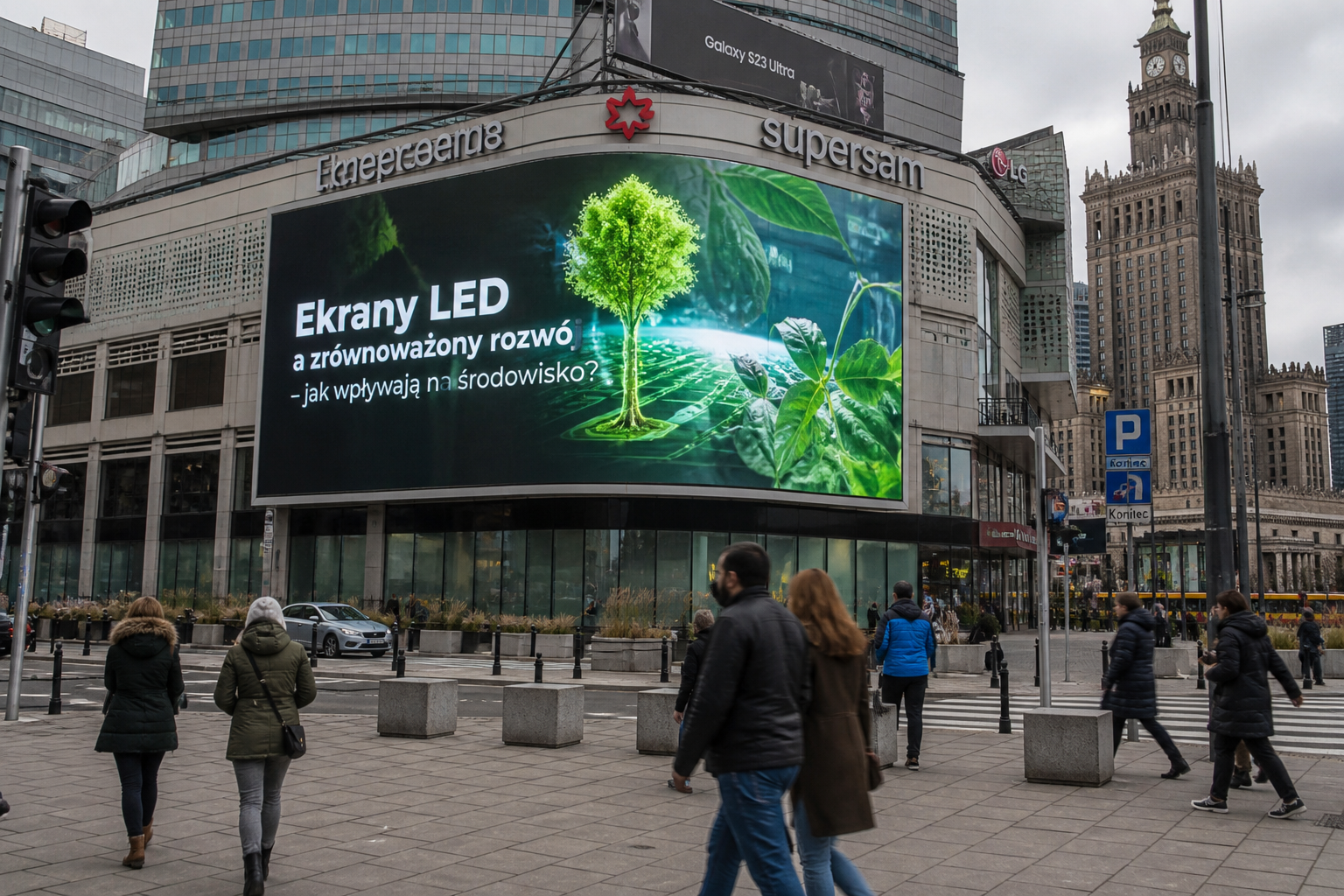 Ekrany LED a zrównoważony rozwój - jak wpływają na środowisko?